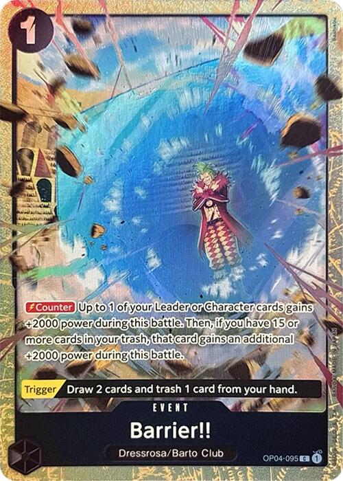 Barrier!! (Premium Card Collection -Best Selection Vol. 2-) [One Piece Promotion Cards] | Gamers Paradise