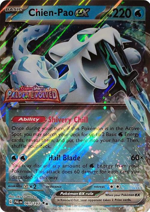 Chien-Pao ex (061/193) (Jumbo) [Scarlet & Violet: Paldea Evolved] | Gamers Paradise