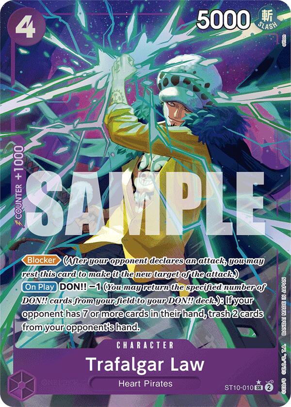 Trafalgar Law (ST10-010) (Alternate Art) [Premium Booster -The Best-] | Gamers Paradise