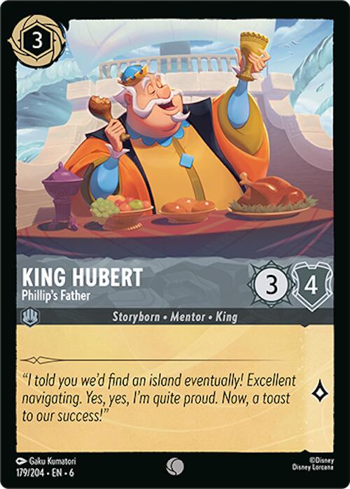 King Hubert - Phillip's Father (179/204) [Azurite Sea] | Gamers Paradise