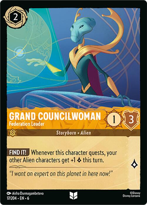 Grand Councilwoman - Federation Leader (17/204) [Azurite Sea] | Gamers Paradise