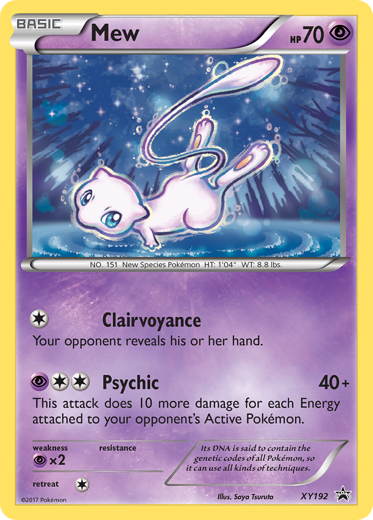 Mew (XY192) [XY: Black Star Promos] | Gamers Paradise