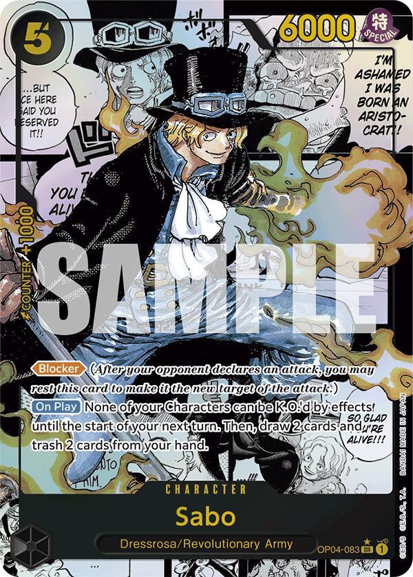 Sabo (OP04-083) (Manga) [Premium Booster -The Best-] | Gamers Paradise