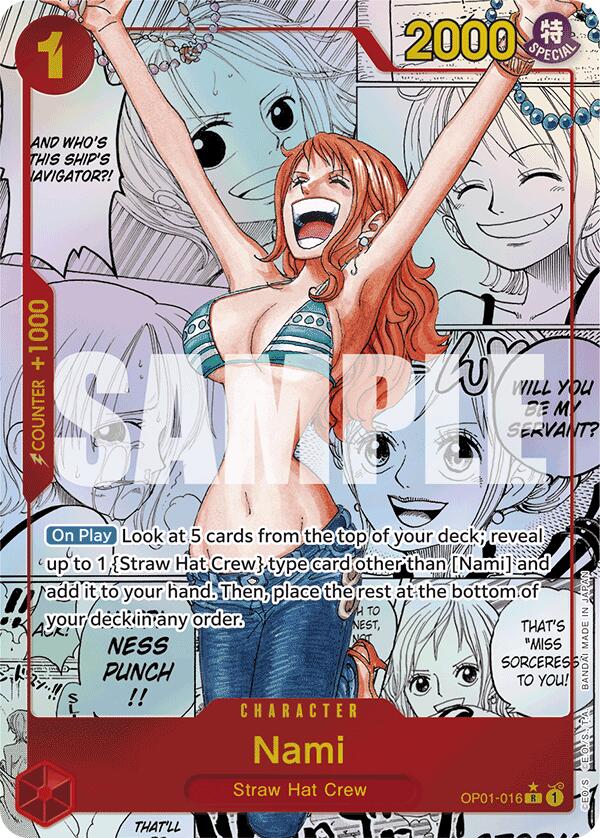 Nami (OP01-016) (Manga) [Premium Booster -The Best-] | Gamers Paradise