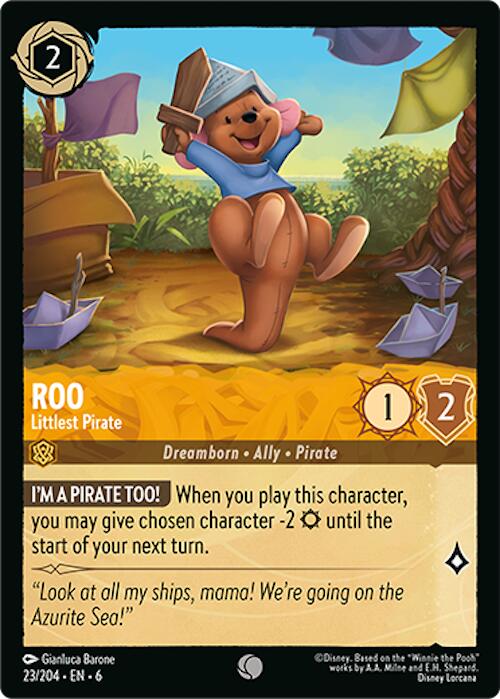 Roo - Littlest Pirate (23/204) [Azurite Sea] | Gamers Paradise