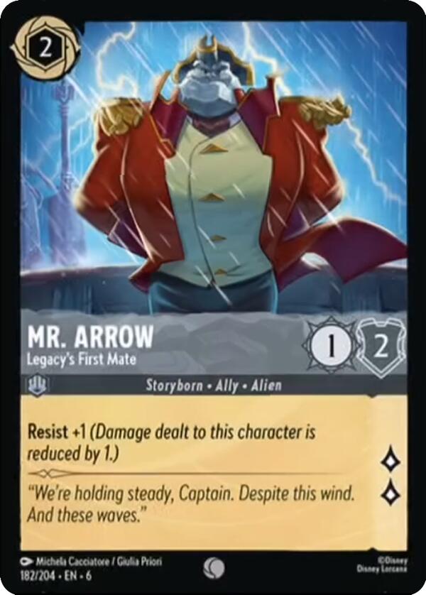 Mr. Arrow - Legacy's First Mate (182/204) [Azurite Sea] | Gamers Paradise