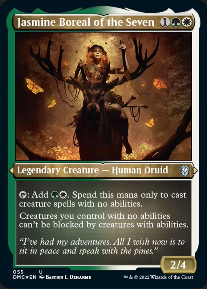 Jasmine Boreal of the Seven (Foil Etched) [Dominaria United Commander] | Gamers Paradise