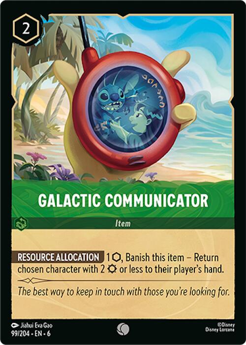 Galactic Communicator (99/204) [Azurite Sea] | Gamers Paradise