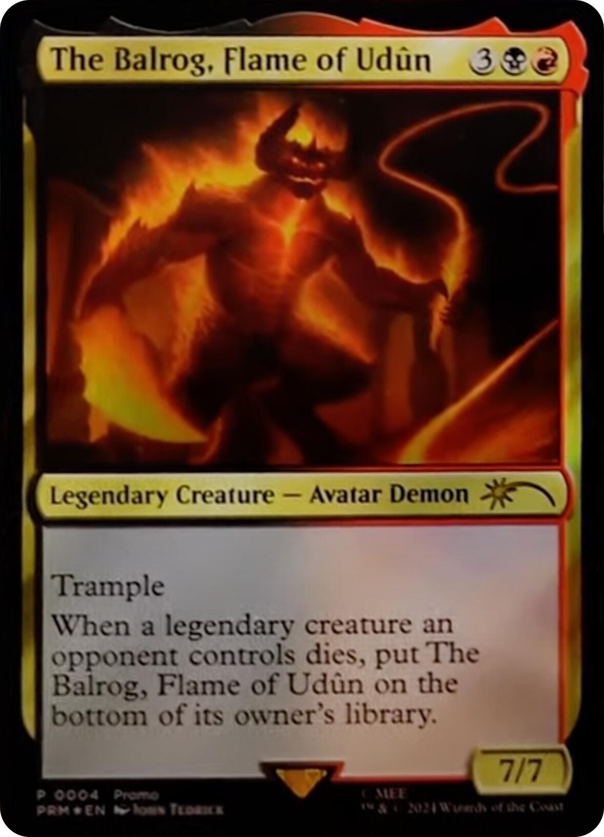 The Balrog, Flame of Udun [Resale Promos] | Gamers Paradise