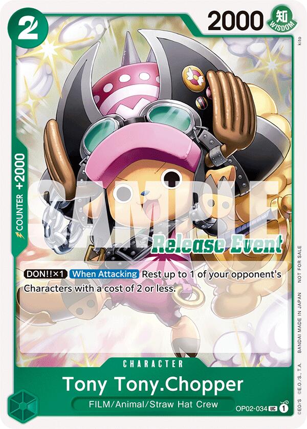 Tony Tony.Chopper (ST15 - ST20 Release Event Winner Pack) [One Piece Promotion Cards] | Gamers Paradise