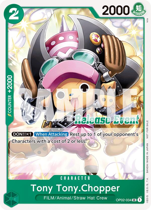 Tony Tony.Chopper (ST15 - ST20 Release Event Pack) [One Piece Promotion Cards] | Gamers Paradise