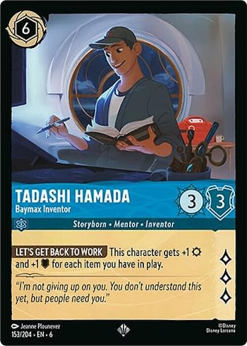 Tadashi Hamada - Baymax Inventor (153/204) [Azurite Sea] | Gamers Paradise
