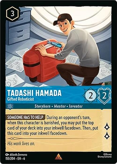 Tadashi Hamada - Gifted Roboticist (155/204) [Azurite Sea] | Gamers Paradise