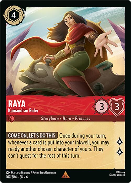 Raya - Kumandran Rider (107/204) [Azurite Sea] | Gamers Paradise