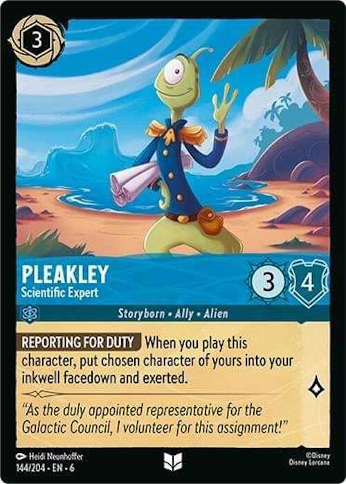 Pleakley - Scientific Expert (144/204) [Azurite Sea] | Gamers Paradise