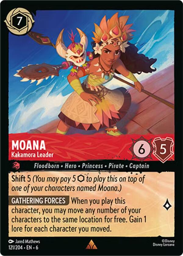 Moana - Kakamora Leader (121/204) [Azurite Sea] | Gamers Paradise