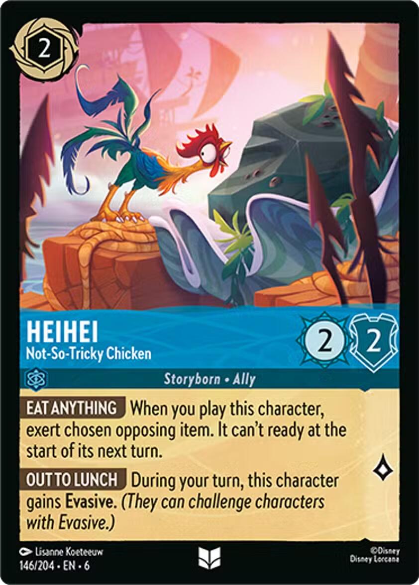HeiHei - Not-So-Tricky Chicken (146/204) [Azurite Sea] | Gamers Paradise