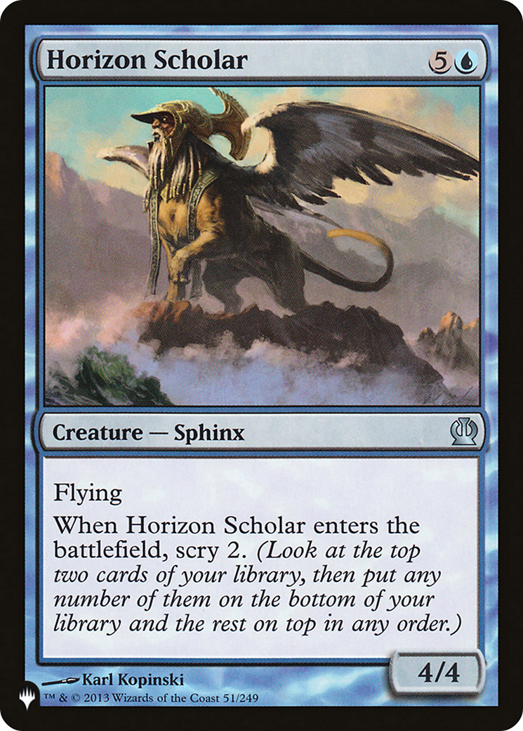 Horizon Scholar [The List Reprints] | Gamers Paradise