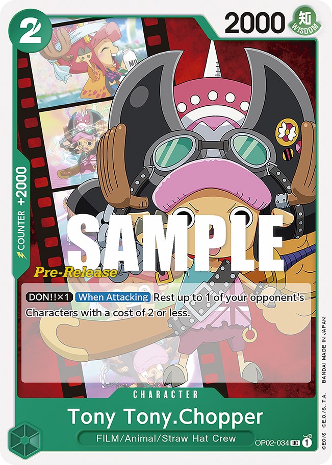 Tony Tony.Chopper [Paramount War Pre-Release Cards] | Gamers Paradise