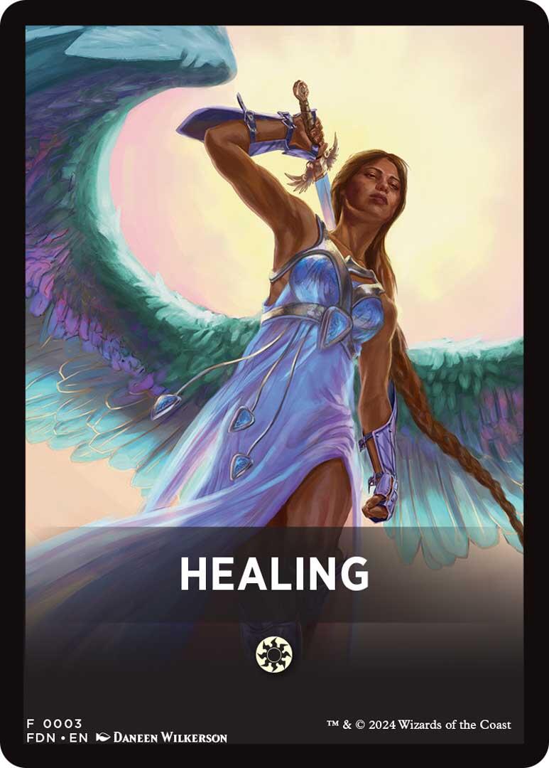 Healing Theme Card [Foundations Tokens] | Gamers Paradise