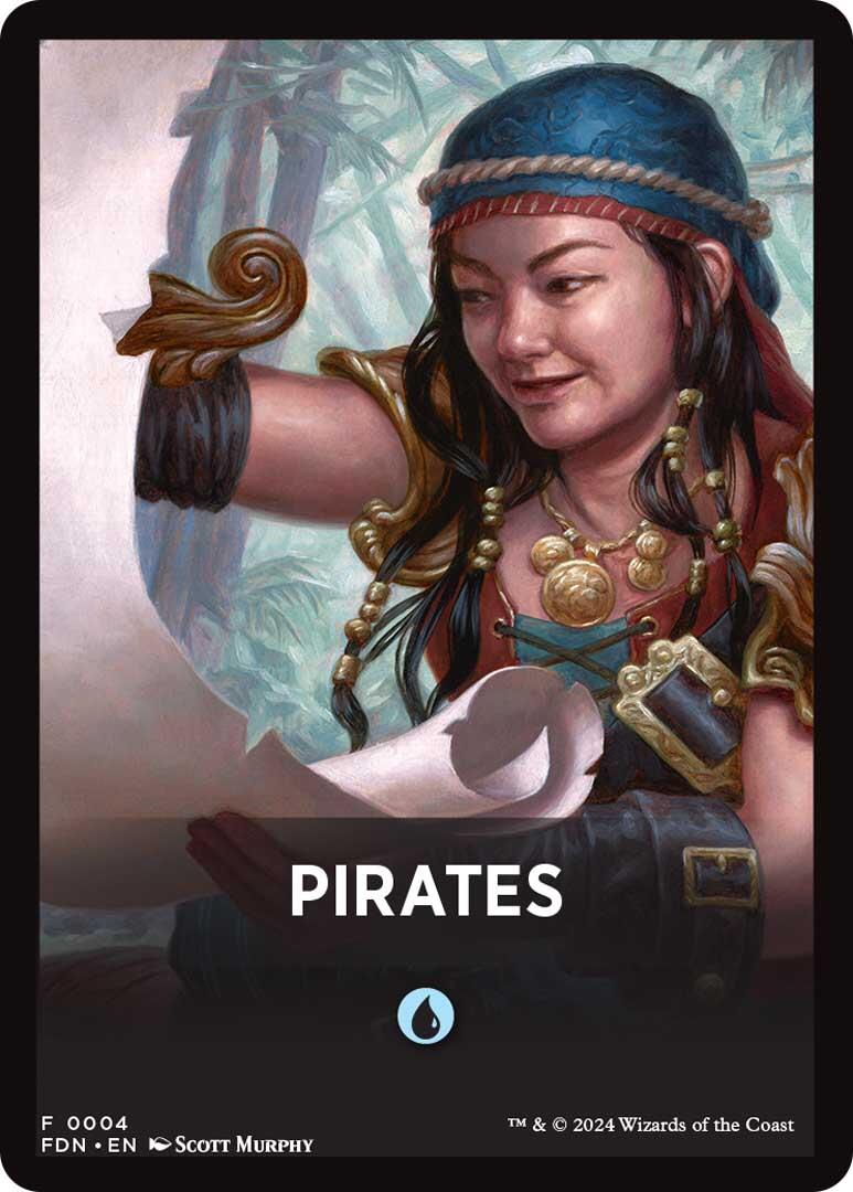 Pirates Theme Card [Foundations Tokens] | Gamers Paradise