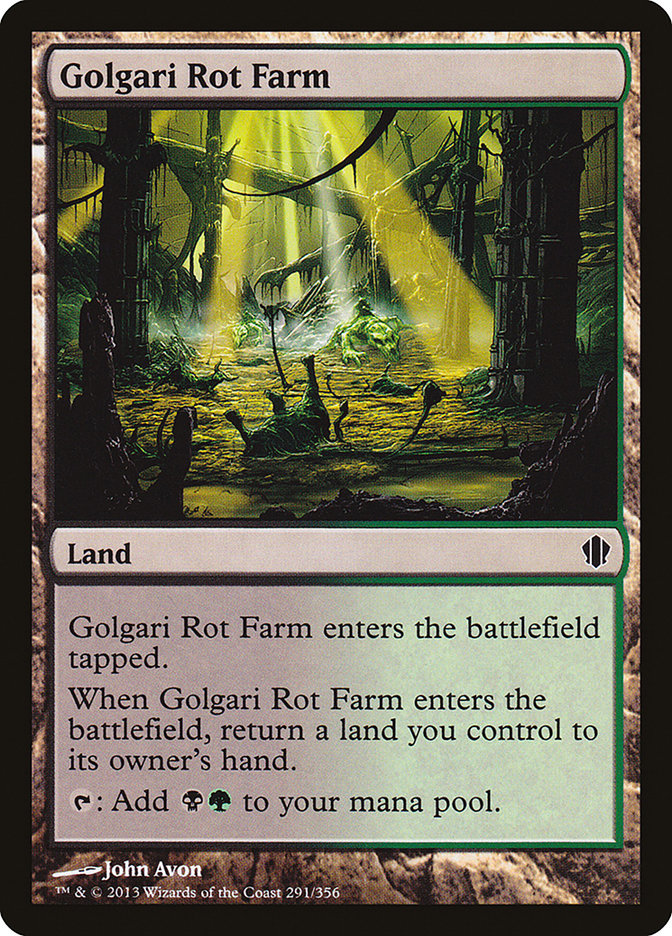 Golgari Rot Farm [Commander 2013] | Gamers Paradise