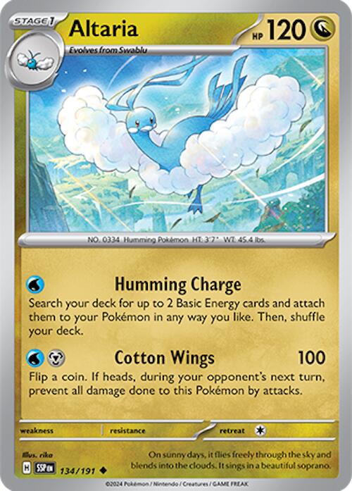 Altaria (134/191) [Scarlet & Violet: Surging Sparks] | Gamers Paradise