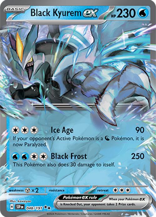 Black Kyurem ex (048/191) [Scarlet & Violet: Surging Sparks] | Gamers Paradise