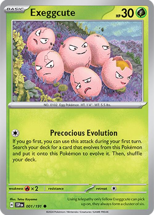 Exeggcute (001/191) [Scarlet & Violet: Surging Sparks] | Gamers Paradise