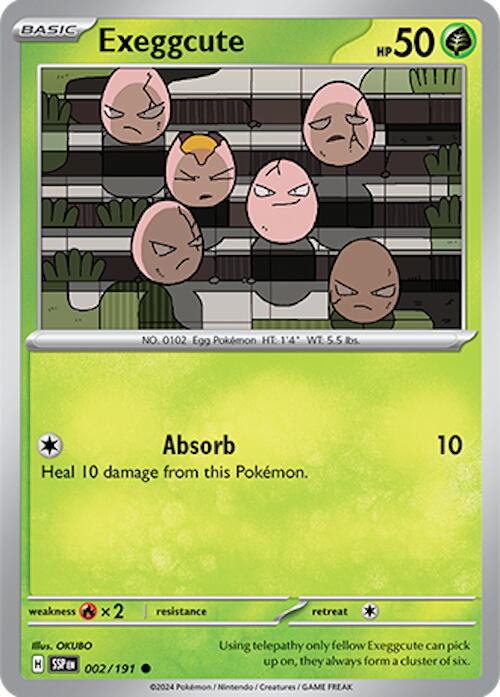 Exeggcute (002/191) [Scarlet & Violet: Surging Sparks] | Gamers Paradise