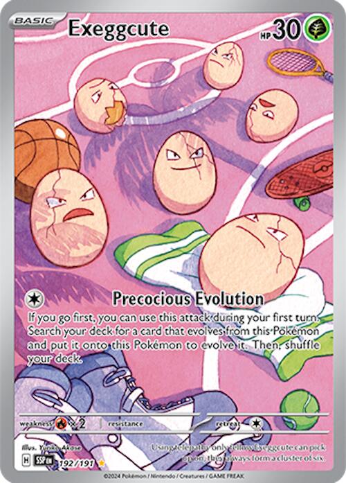 Exeggcute (192/191) [Scarlet & Violet: Surging Sparks] | Gamers Paradise