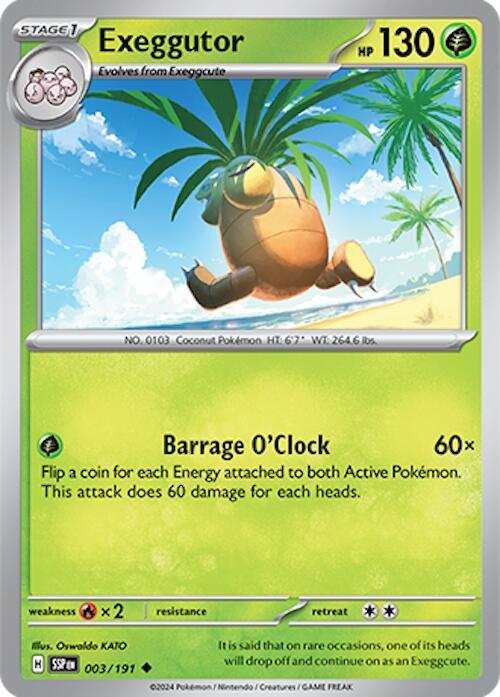 Exeggutor (003/191) [Scarlet & Violet: Surging Sparks] | Gamers Paradise