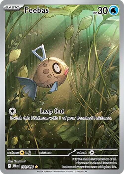 Feebas (198/191) [Scarlet & Violet: Surging Sparks] | Gamers Paradise