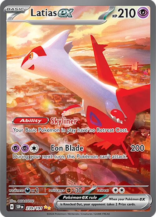 Latias ex (239/191) [Scarlet & Violet: Surging Sparks] | Gamers Paradise