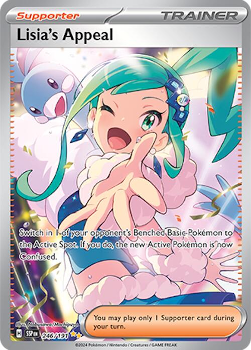 Lisia's Appeal (246/191) [Scarlet & Violet: Surging Sparks] | Gamers Paradise