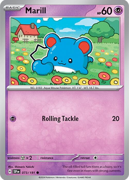 Marill (073/191) [Scarlet & Violet: Surging Sparks] | Gamers Paradise