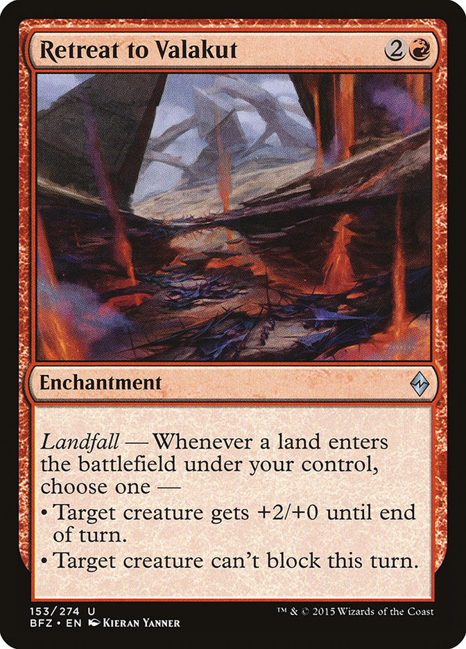 Retreat to Valakut [Battle for Zendikar] | Gamers Paradise