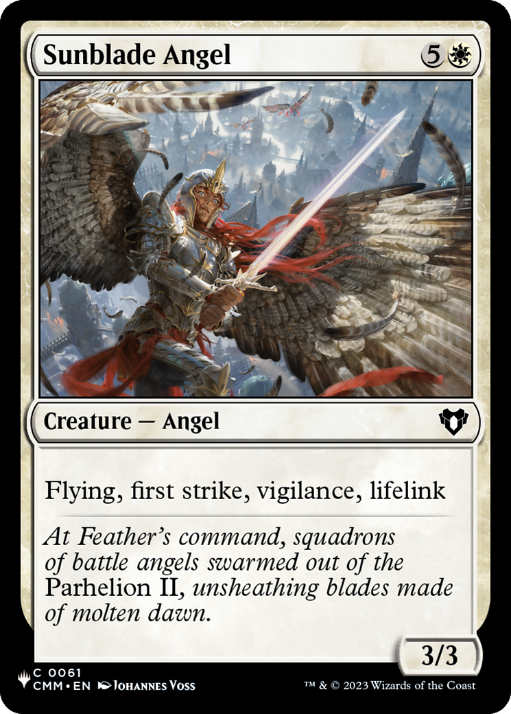 Sunblade Angel [The List Reprints] | Gamers Paradise