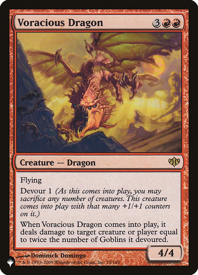 Voracious Dragon [The List] | Gamers Paradise