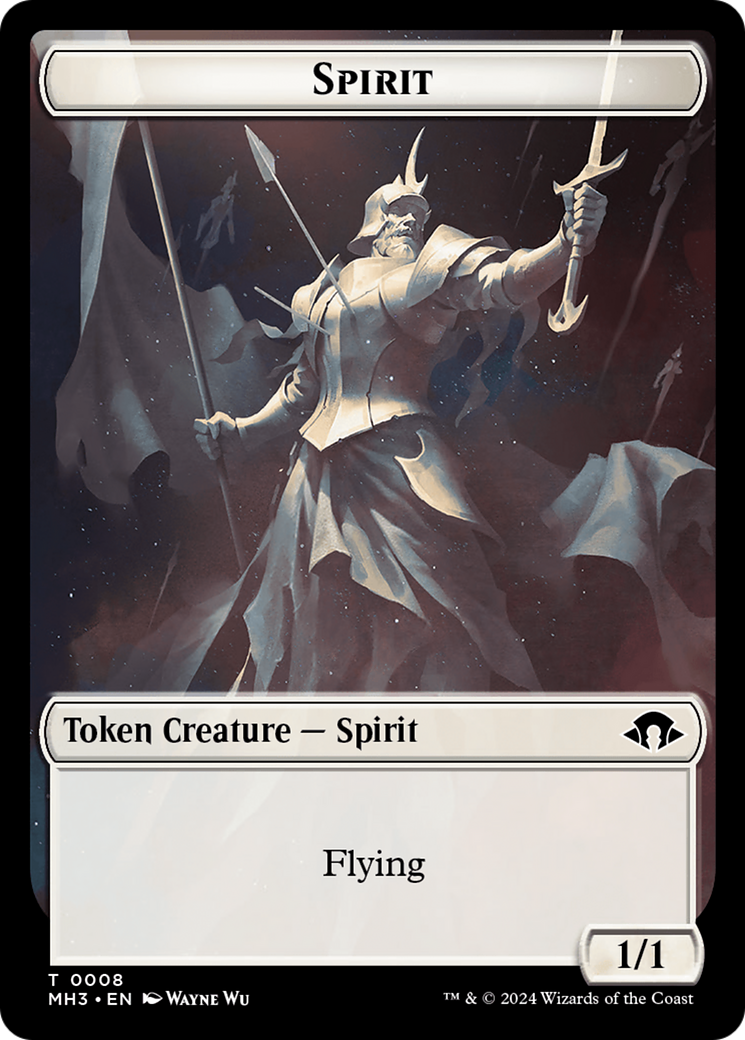 Phyrexian Germ // Spirit (0008) Double-Sided Token [Modern Horizons 3 Tokens] | Gamers Paradise