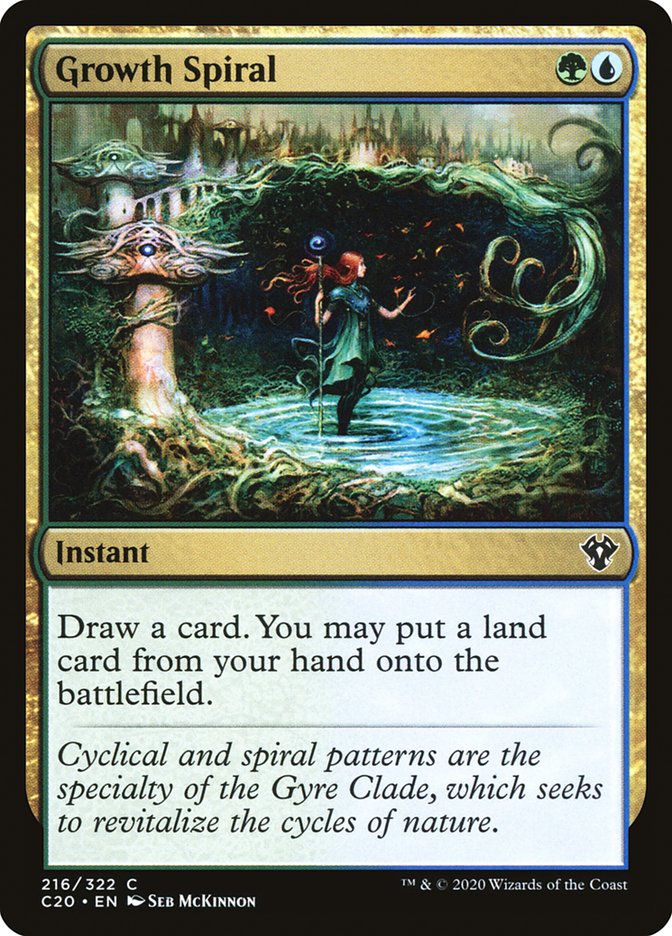 Growth Spiral [Commander 2020] | Gamers Paradise