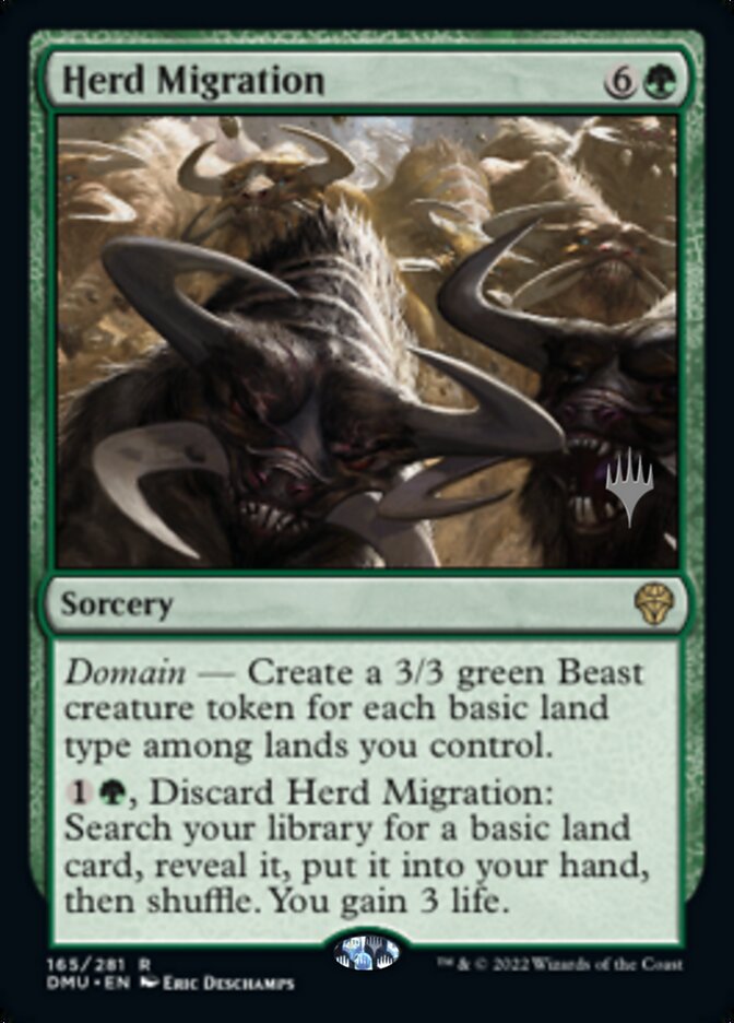 Herd Migration (Promo Pack) [Dominaria United Promos] | Gamers Paradise