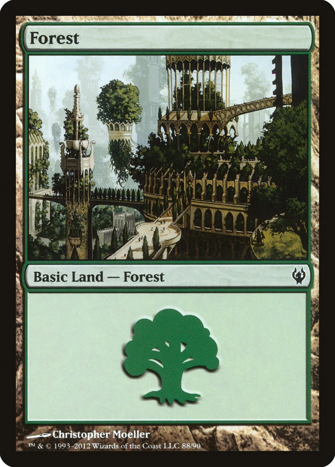 Forest (88) [Duel Decks: Izzet vs. Golgari] | Gamers Paradise