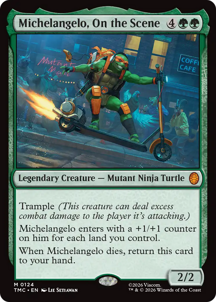 Michelangelo, On the Scene [Teenage Mutant Ninja Turtles Commander] | Gamers Paradise