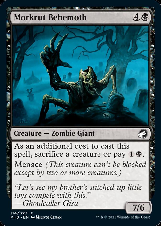 Morkrut Behemoth [Innistrad: Midnight Hunt] | Gamers Paradise