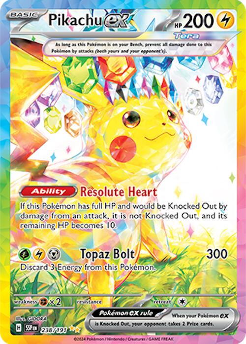 Pikachu ex (238/191) [Scarlet & Violet: Surging Sparks] | Gamers Paradise