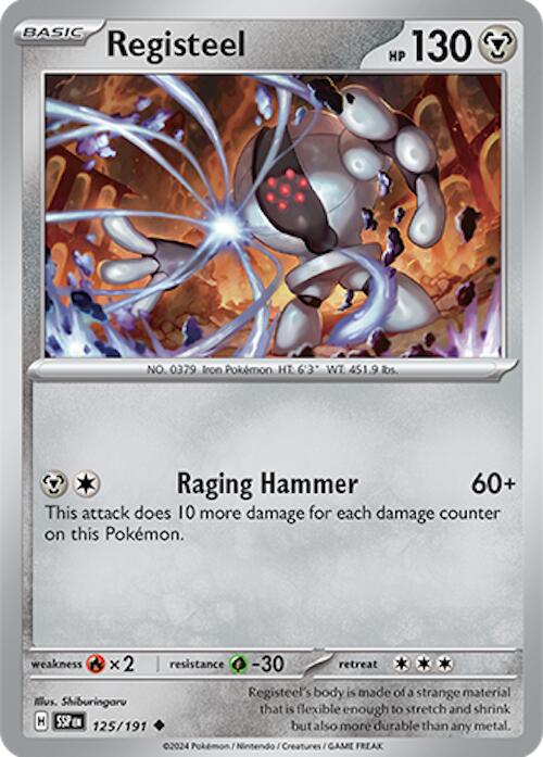 Registeel (125/191) [Scarlet & Violet: Surging Sparks] | Gamers Paradise