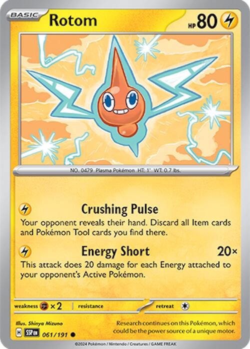 Rotom (061/191) [Scarlet & Violet: Surging Sparks] | Gamers Paradise