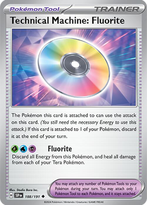 Technical Machine: Fluorite (188/191) [Scarlet & Violet: Surging Sparks] | Gamers Paradise