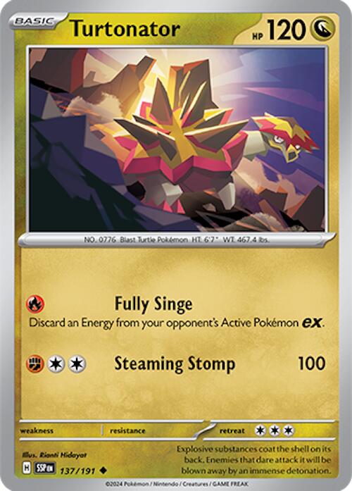 Turtonator (137/191) [Scarlet & Violet: Surging Sparks] | Gamers Paradise